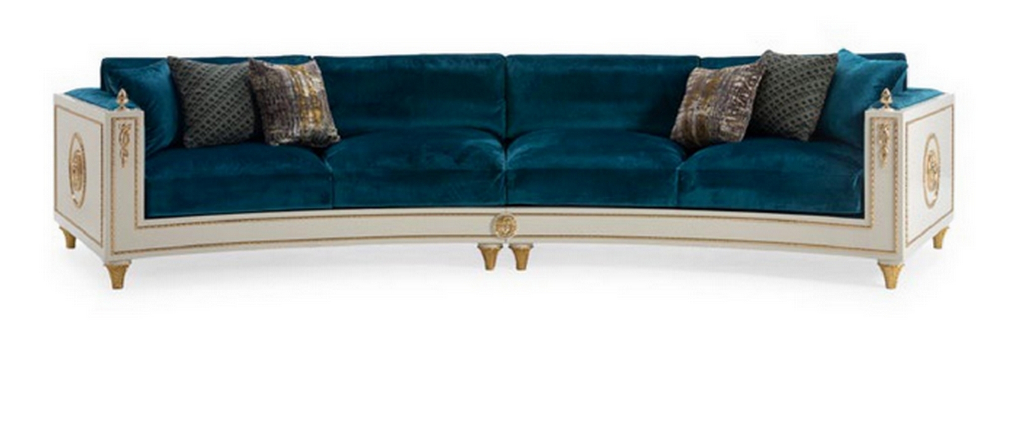 Ref Luxury baroque sofa 4 seater